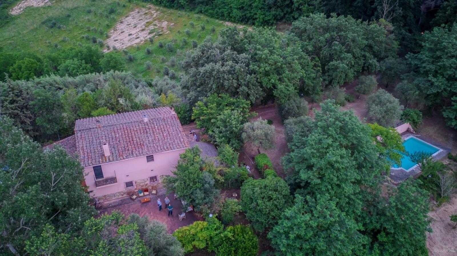 La Casa Nel Bosco Villa Lari ภายนอก รูปภาพ